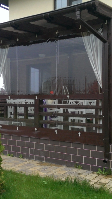 3 years warranty on soft PVC windows ✪ Soft window Wood Luxury
